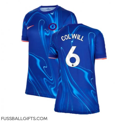 Chelsea Levi Colwill #6 Fußballbekleidung Heimtrikot Damen 2024-25 Kurzarm